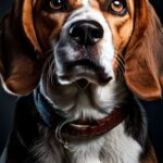 Most popular dog breeds. Photograph of a Beagle