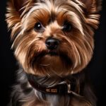 Most popular dog breeds. Image of a yorkshire terrier