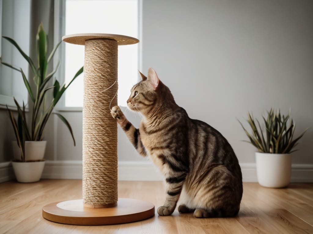 Cat Scratching Behavior