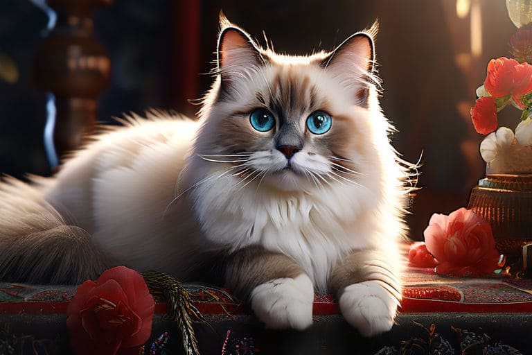 Common-cat-breed-ragdoll Common cat breeds. Ragdoll