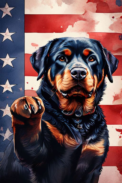 Image of Pets created with AI like Uncle Sam 