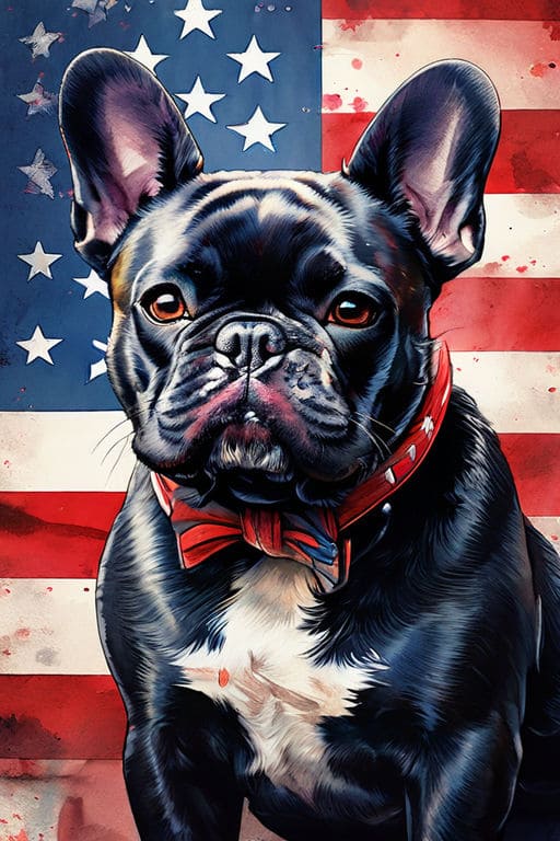 Image of Pets created with AI like Uncle Sam 