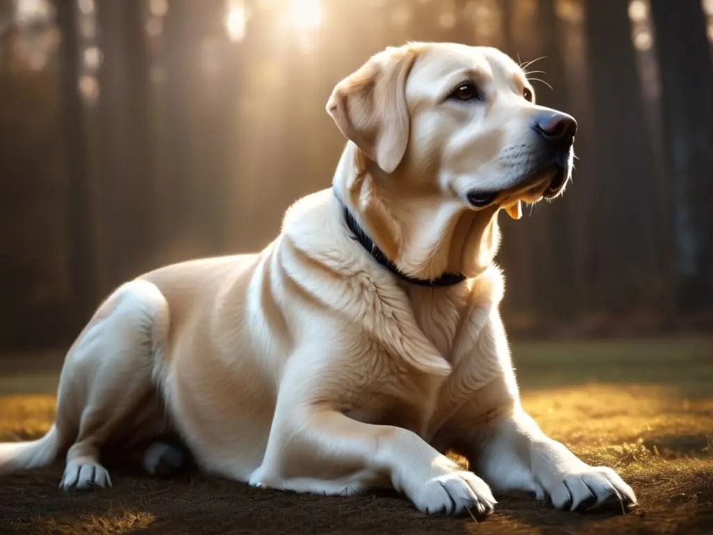 Labrador Retriever. Digital Art