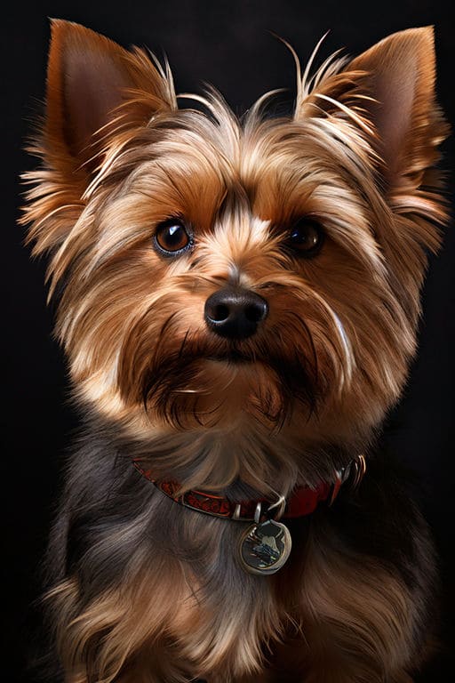 Tiny Dog Breed. Yorkshire Terrier