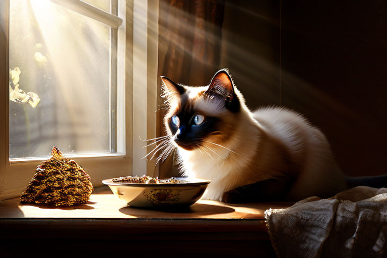 Photo Siamese cat diet
