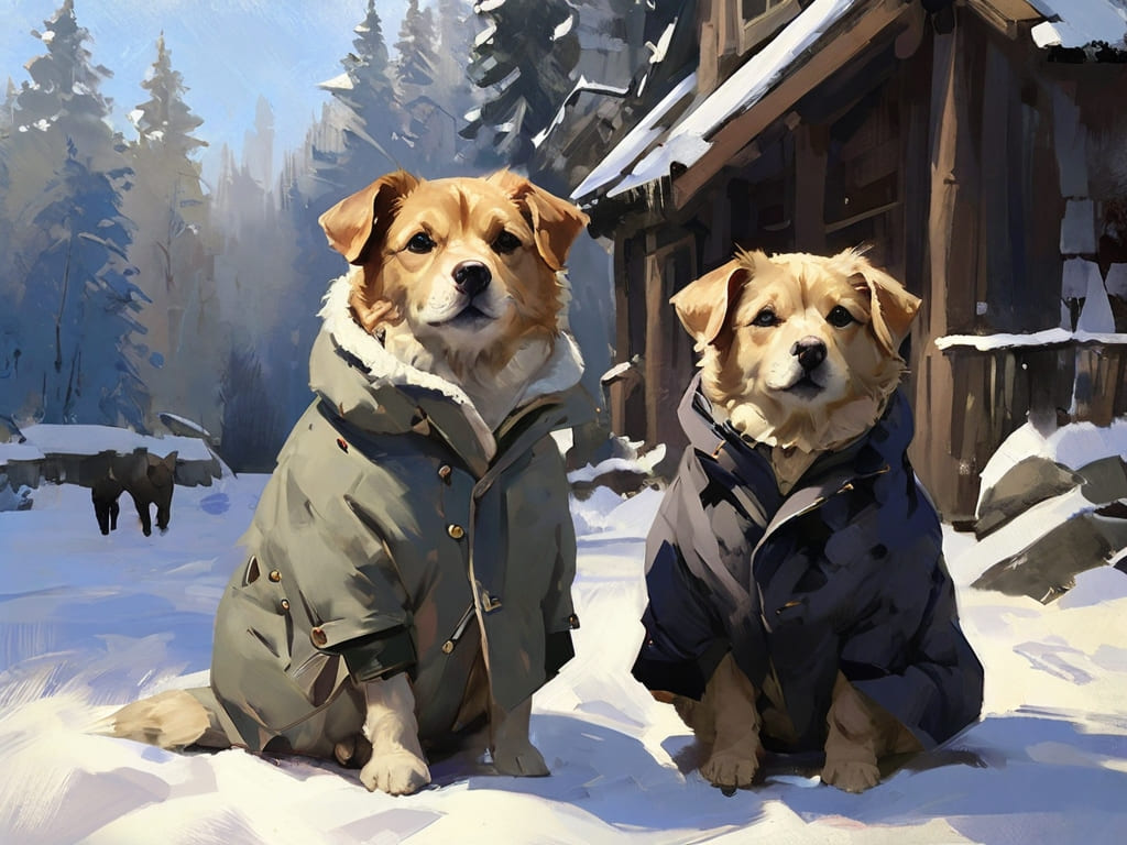 Winter Wonderland pets