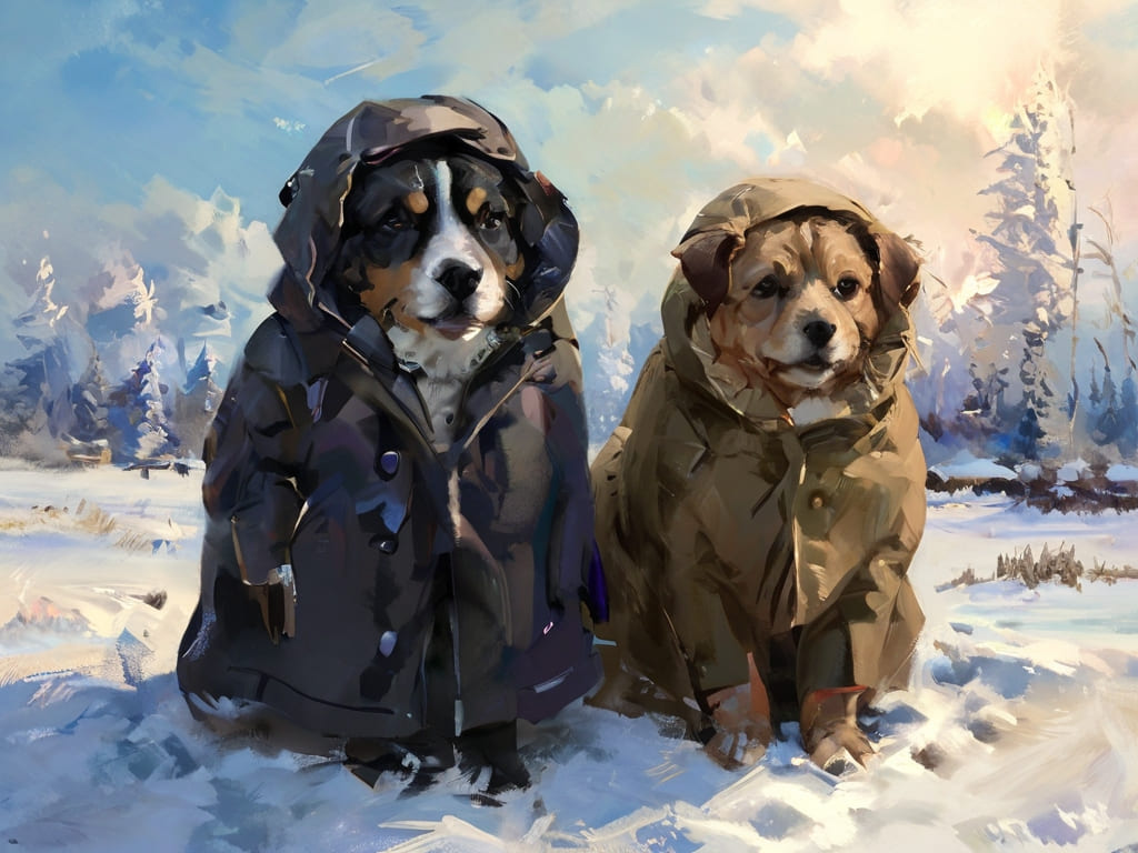 Winter Wonderland pets