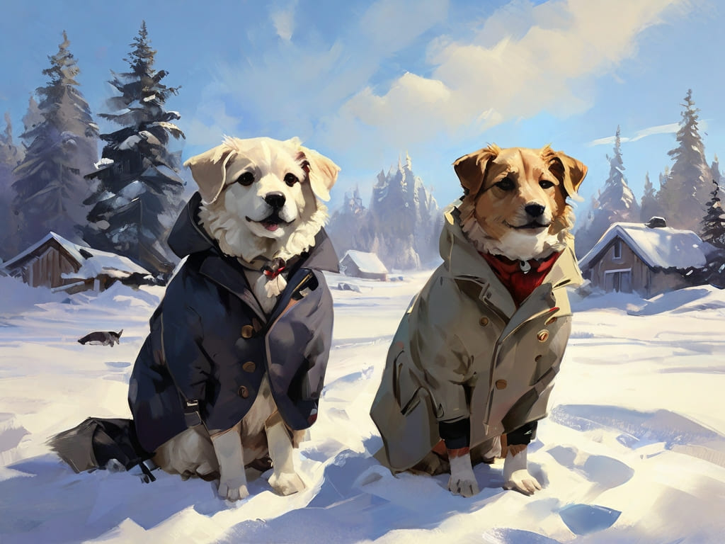 Winter Wonderland pets