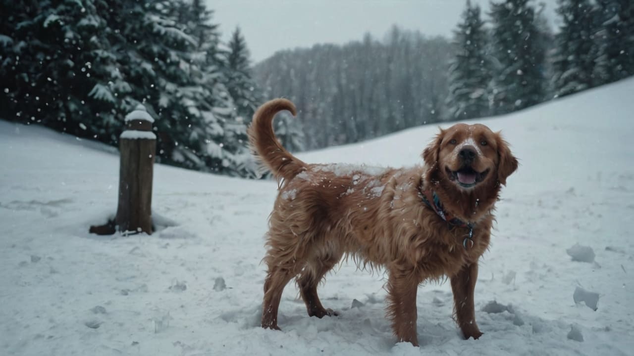 Winter Wonderland pets