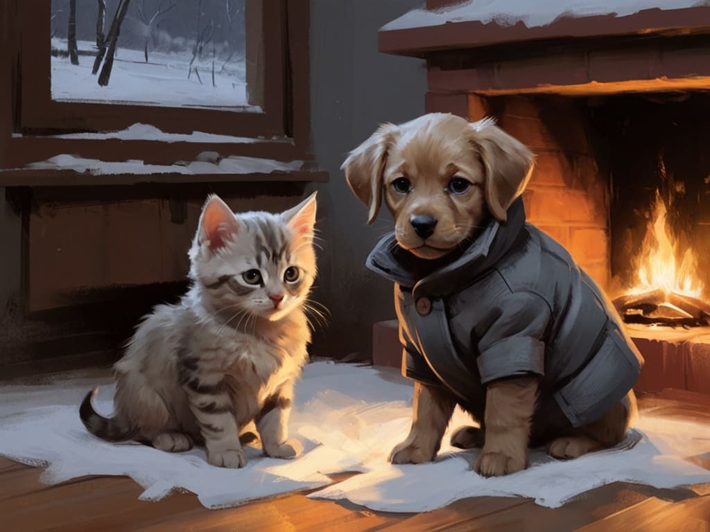 Winter Wonderland pets