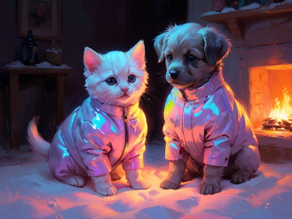 pets in Cozy Scenes