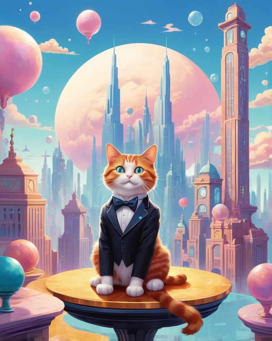 A Surrealist Cat Tale