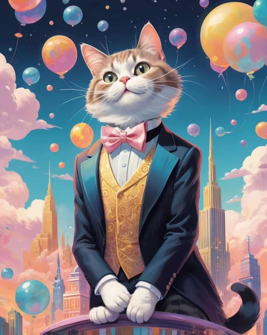 Cats Dream of Art Deco