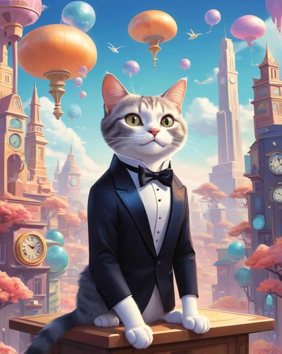 The Great Catsby Surreal Feline Adventure