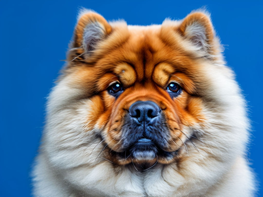 Chow Chow. Blue Tongued Dogs.