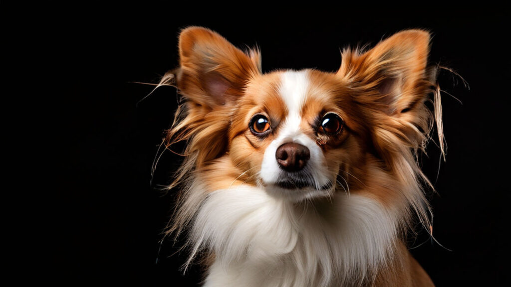 Papillon dog