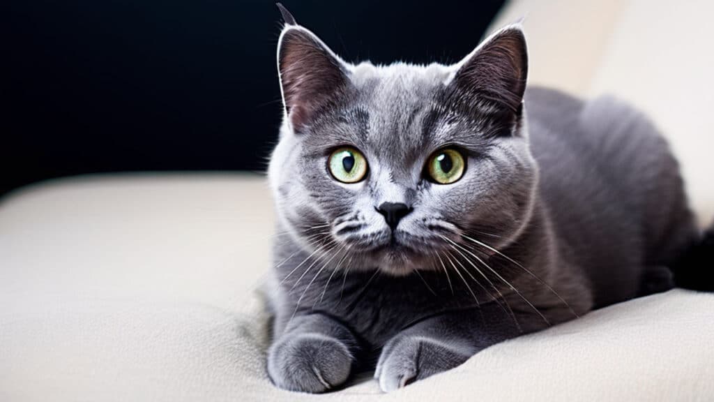 Russian Blue cat