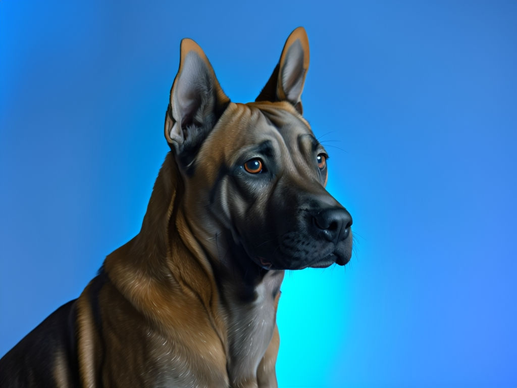 Blue-Tongued Dogs. Thai Ridgeback