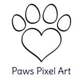 Paws Pixel Art: AI Pet Art - Unique Dog & Cat Illustrations